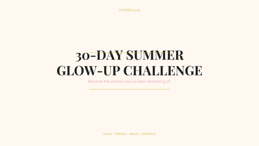 30-Day Summer Glow-Up Challenge Planner™ | Self-Care, Fitness, Wellness & Confidence Digital Workbook