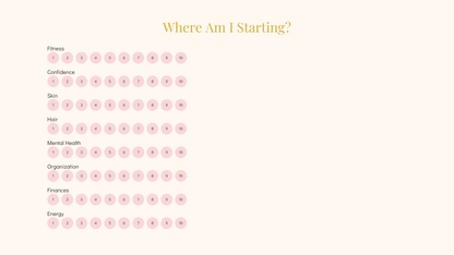 30-Day Summer Glow-Up Challenge Planner™ | Self-Care, Fitness, Wellness & Confidence Digital Workbook