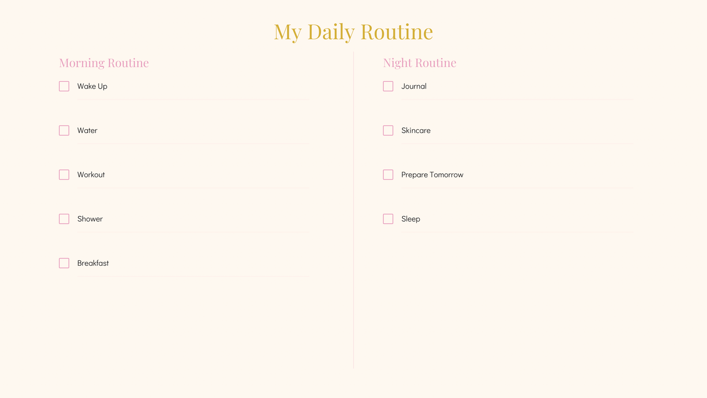 30-Day Summer Glow-Up Challenge Planner™ | Self-Care, Fitness, Wellness & Confidence Digital Workbook