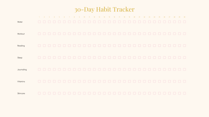 30-Day Summer Glow-Up Challenge Planner™ | Self-Care, Fitness, Wellness & Confidence Digital Workbook