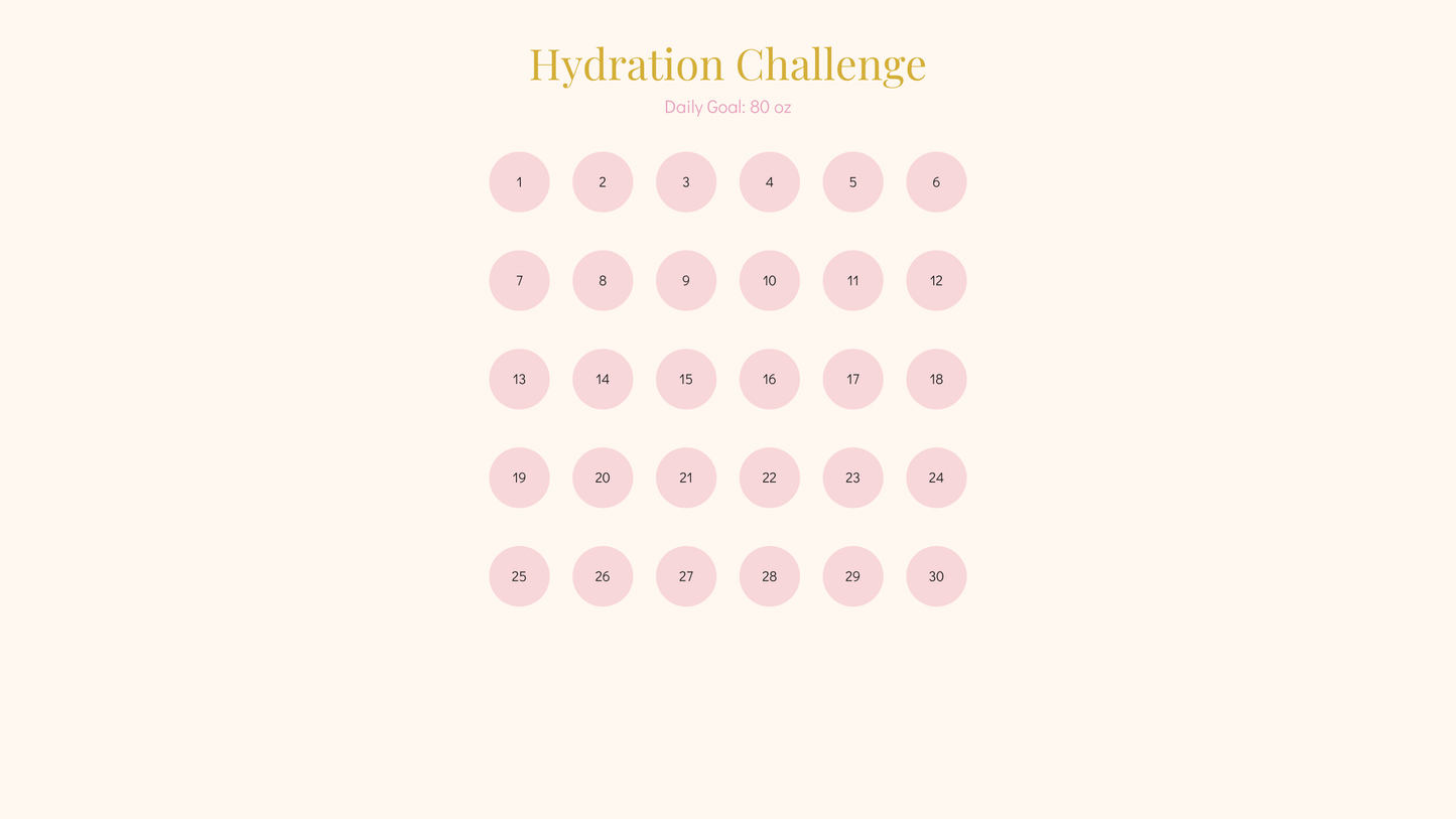 30-Day Summer Glow-Up Challenge Planner™ | Self-Care, Fitness, Wellness & Confidence Digital Workbook
