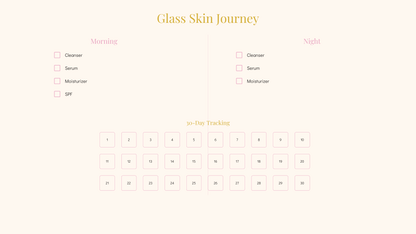 30-Day Summer Glow-Up Challenge Planner™ | Self-Care, Fitness, Wellness & Confidence Digital Workbook