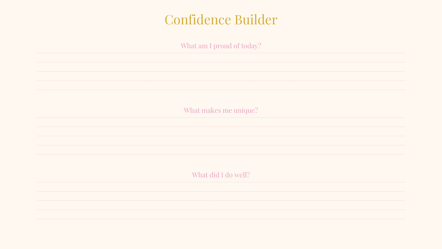 30-Day Summer Glow-Up Challenge Planner™ | Self-Care, Fitness, Wellness & Confidence Digital Workbook