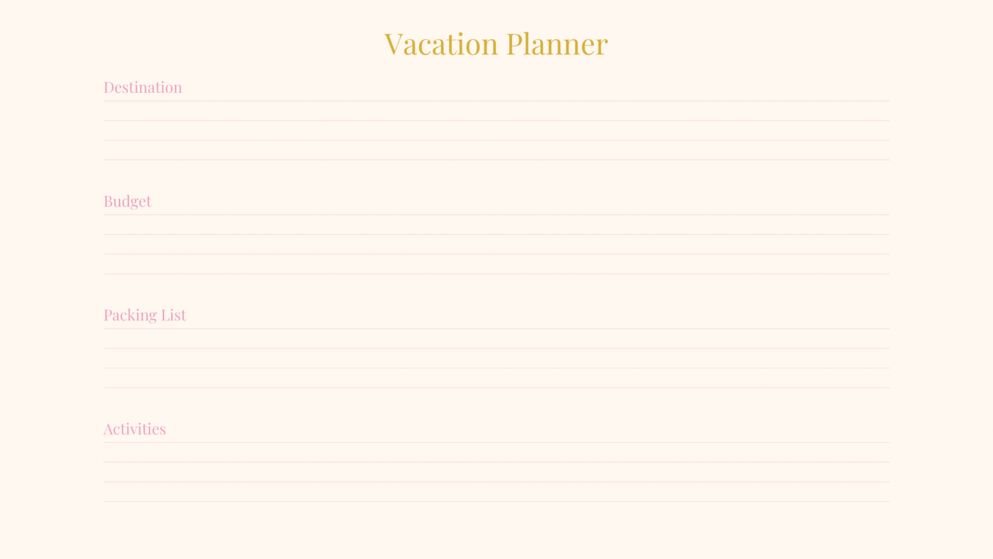 30-Day Summer Glow-Up Challenge Planner™ | Self-Care, Fitness, Wellness & Confidence Digital Workbook