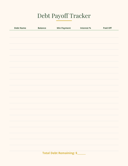 52-Week Savings Challenge Bundle | Cash Saving Tracker, Budget Planner & Money Goal Workbook Printable