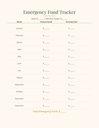 52-Week Savings Challenge Bundle | Cash Saving Tracker, Budget Planner & Money Goal Workbook Printable