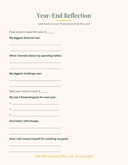 52-Week Savings Challenge Bundle | Cash Saving Tracker, Budget Planner & Money Goal Workbook Printable