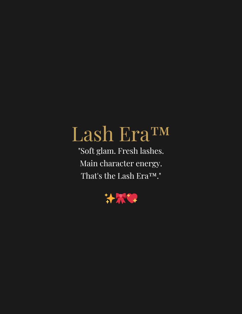 Lash Era™ | Mini Lash Maintenance Planner & Lash Tracker