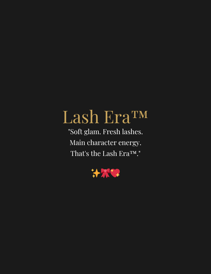 Lash Era™ | Mini Lash Maintenance Planner & Lash Tracker