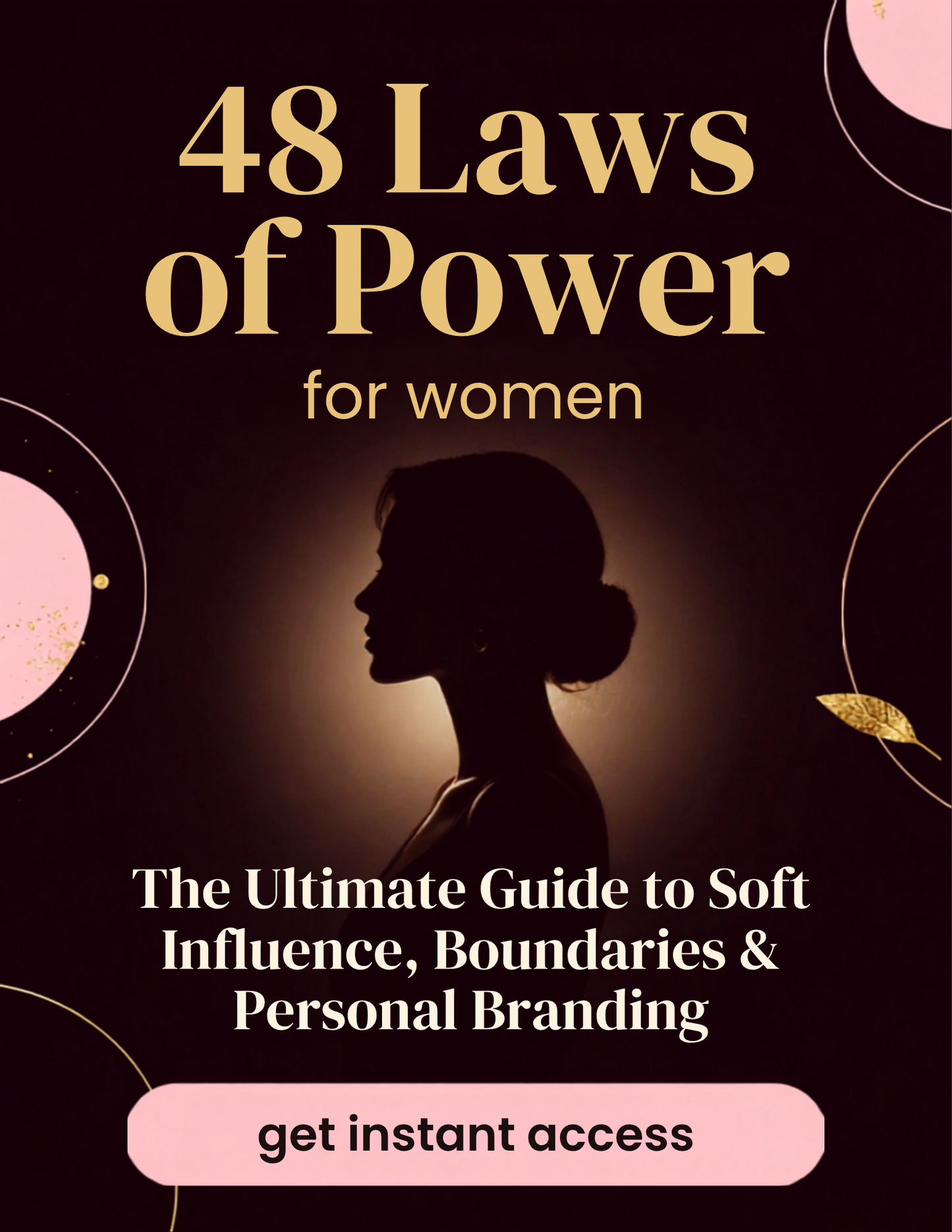 40 Laws Of Power - For Women - Inspired By ROBERT GREENE